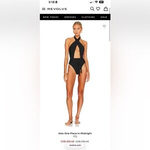 Sleek & Sexy Black Women's One Piece Swimsuitk